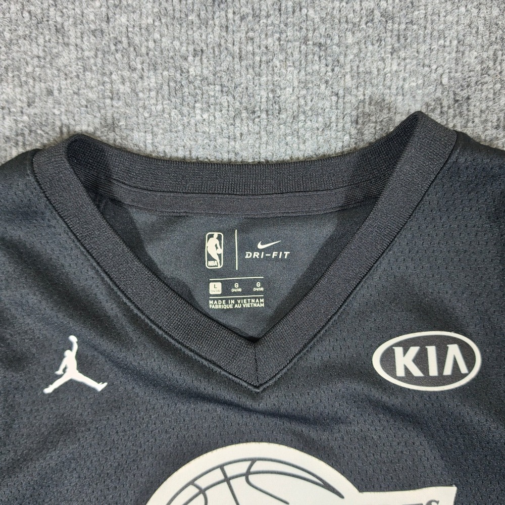 2018 Nike NBA All Star Kobe Bryant 24 Lakers Legacy Jersey Black Youth Sz Large - Picture 3 of 6